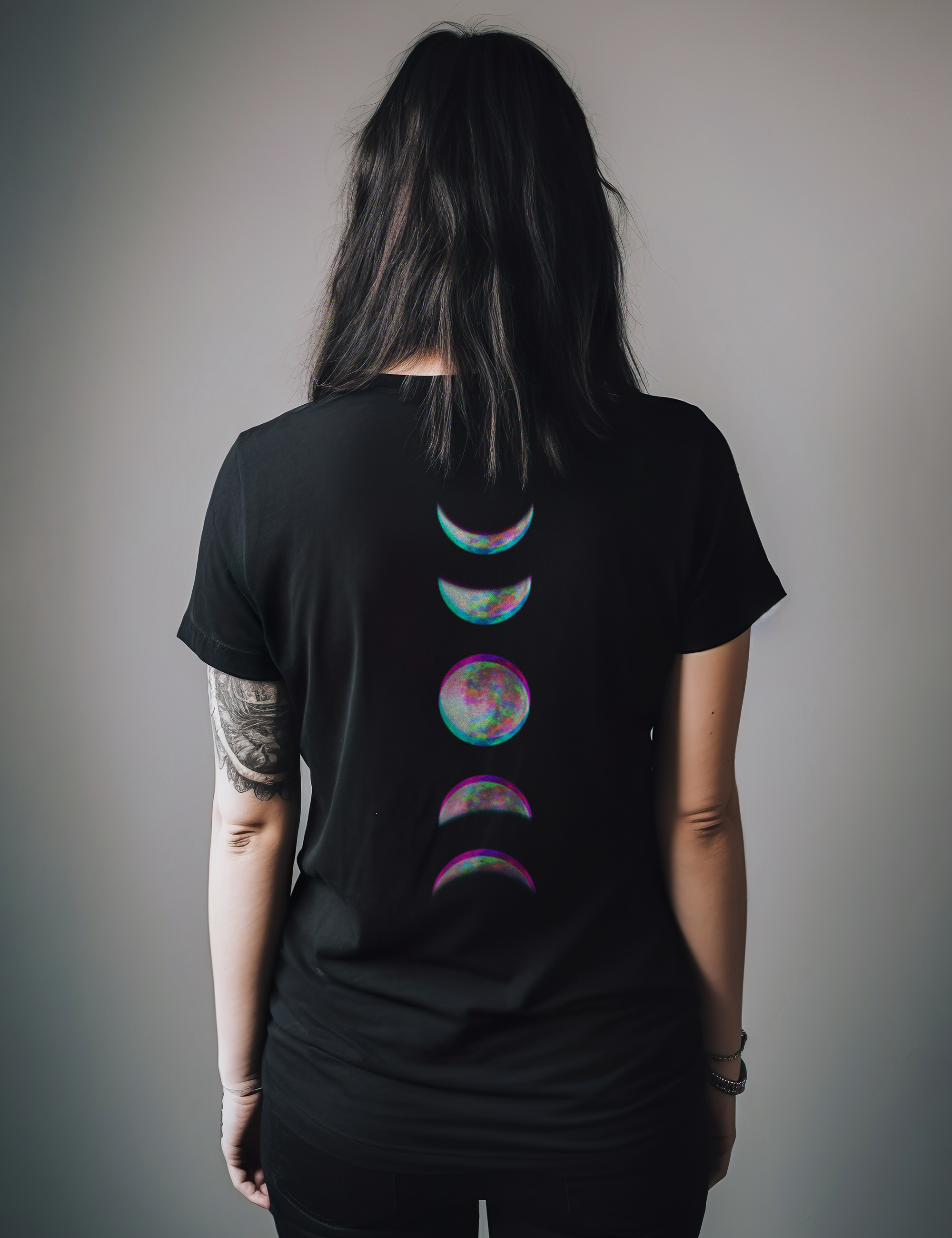 Mystical Bunny Moon Phase Shirt – Lucida Mystica