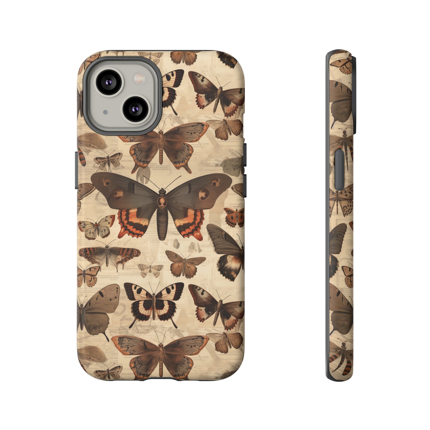 Dark Academia Moths Phone Case