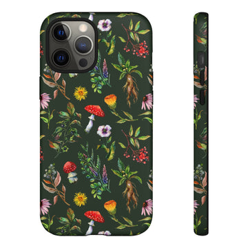 Green Witch Magical Herbs Tough Phone Case