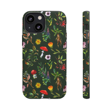 Green Witch Magical Herbs Tough Phone Case