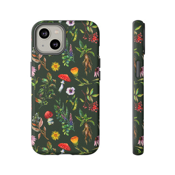 Green Witch Magical Herbs Tough Phone Case
