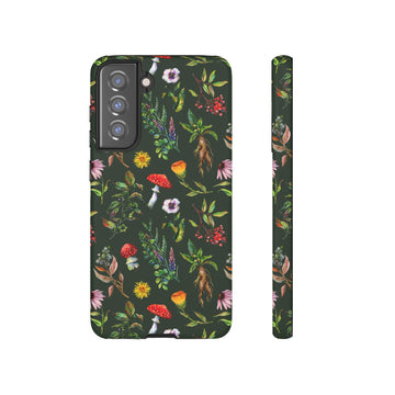 Green Witch Magical Herbs Tough Phone Case