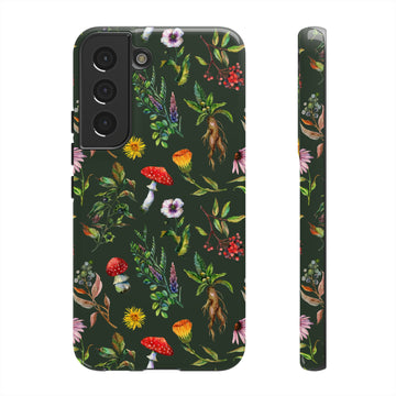 Green Witch Magical Herbs Tough Phone Case