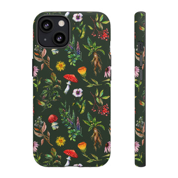 Green Witch Magical Herbs Tough Phone Case