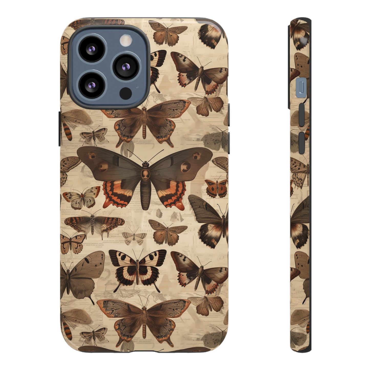 Dark Academia Moths Phone Case