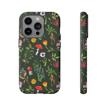 Green Witch Magical Herbs Tough Phone Case