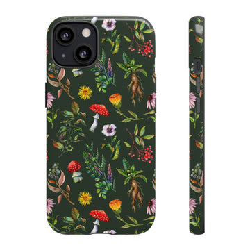 Green Witch Magical Herbs Tough Phone Case