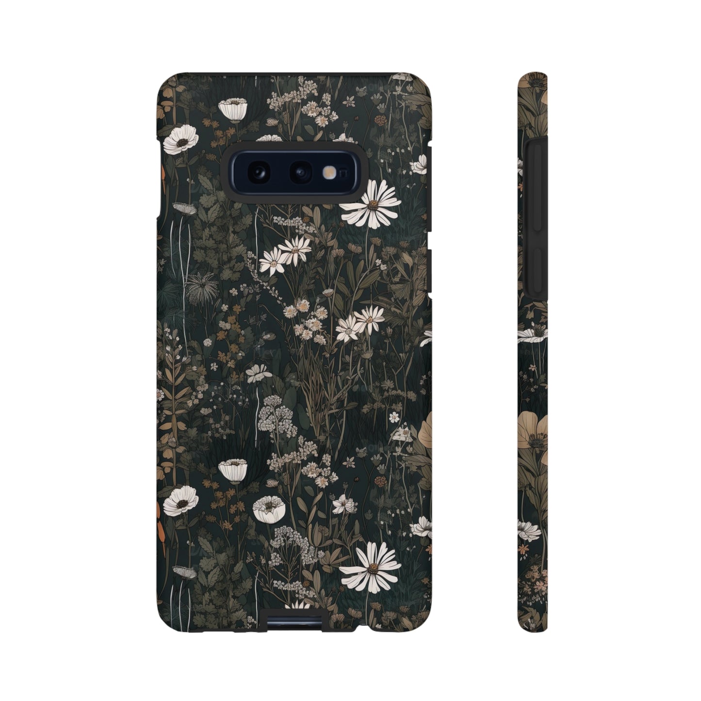 Dark Cottagecore Daisies Aesthetic Phone Case