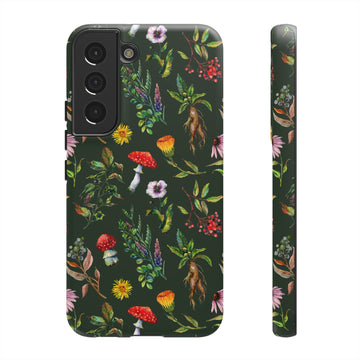 Green Witch Magical Herbs Tough Phone Case