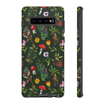 Green Witch Magical Herbs Tough Phone Case