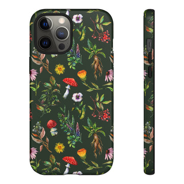 Green Witch Magical Herbs Tough Phone Case