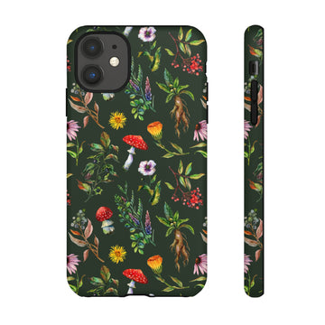 Green Witch Magical Herbs Tough Phone Case