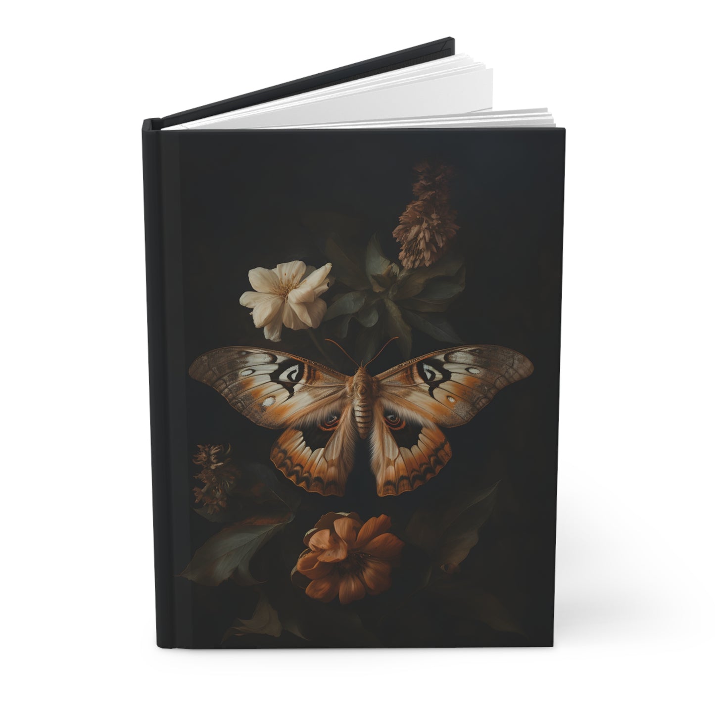 Moth Botanical Hardcover Notebook