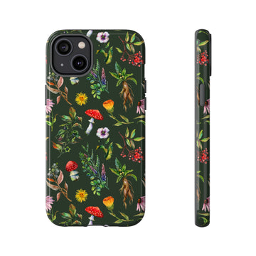 Green Witch Magical Herbs Tough Phone Case