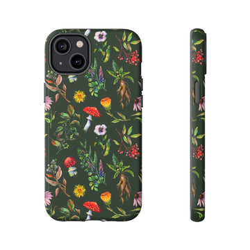 Green Witch Magical Herbs Tough Phone Case