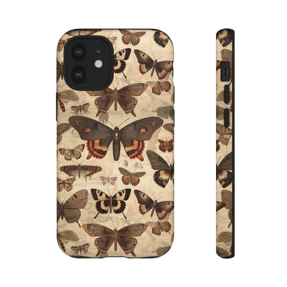 Dark Academia Moths Phone Case