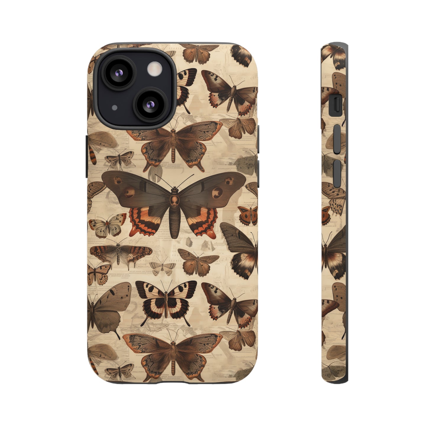 Dark Academia Moths Phone Case