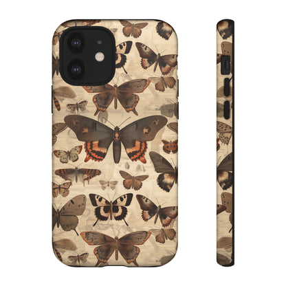 Dark Academia Moths Phone Case