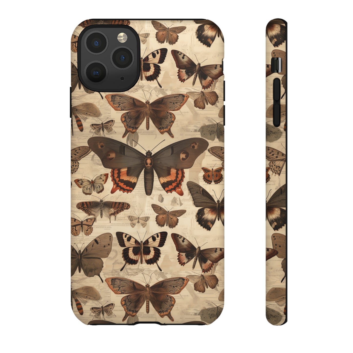 Dark Academia Moths Phone Case