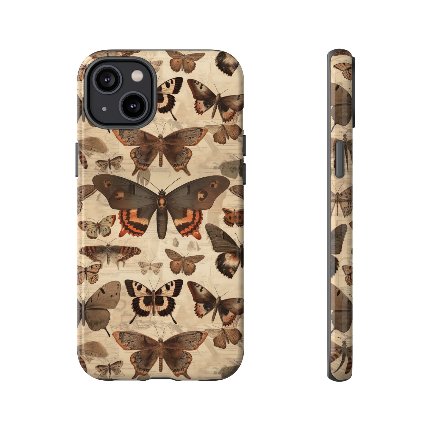 Dark Academia Moths Phone Case