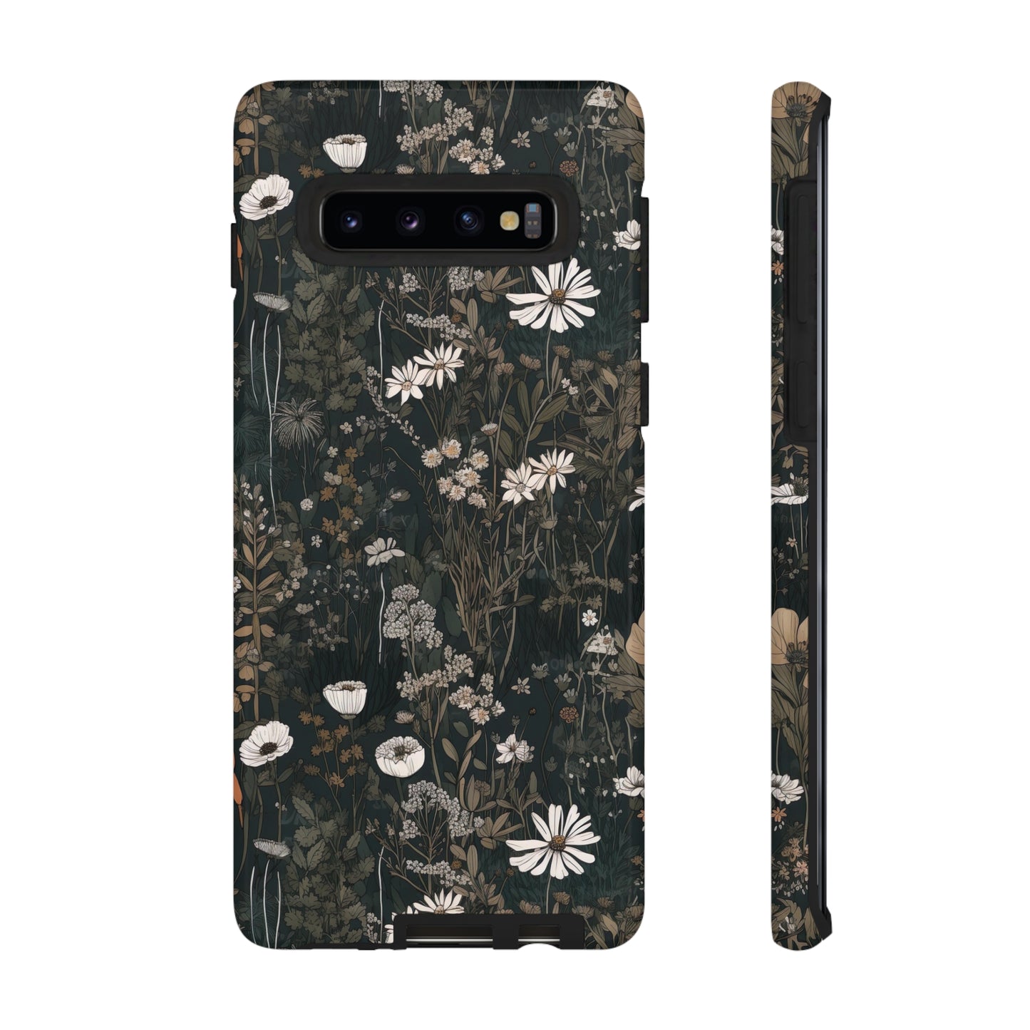 Dark Cottagecore Daisies Aesthetic Phone Case