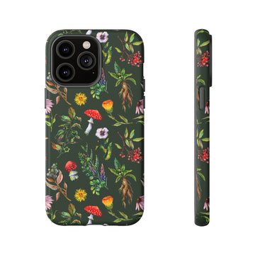 Green Witch Magical Herbs Tough Phone Case