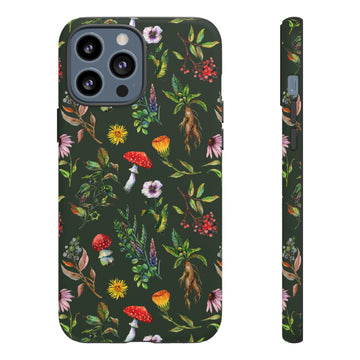 Green Witch Magical Herbs Tough Phone Case