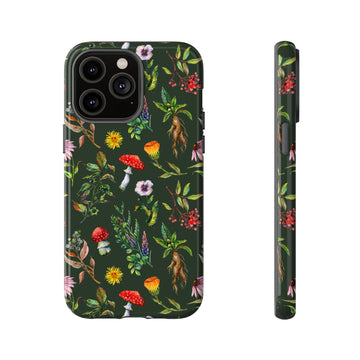 Green Witch Magical Herbs Tough Phone Case