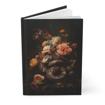 Snake Botanical Hardcover Notebook