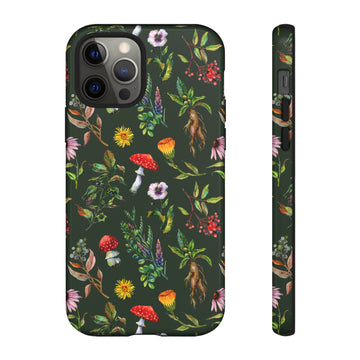 Green Witch Magical Herbs Tough Phone Case