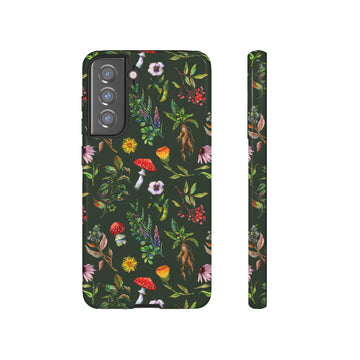 Green Witch Magical Herbs Tough Phone Case