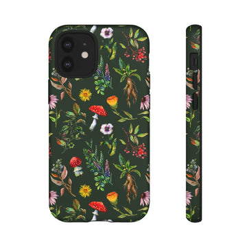 Green Witch Magical Herbs Tough Phone Case