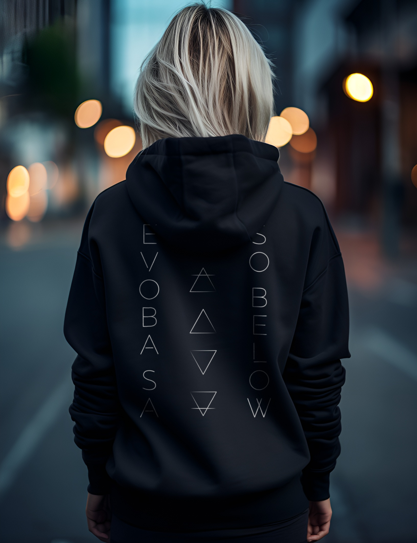 As Above So Below Occult Witchy Goth Pullover Hoodie