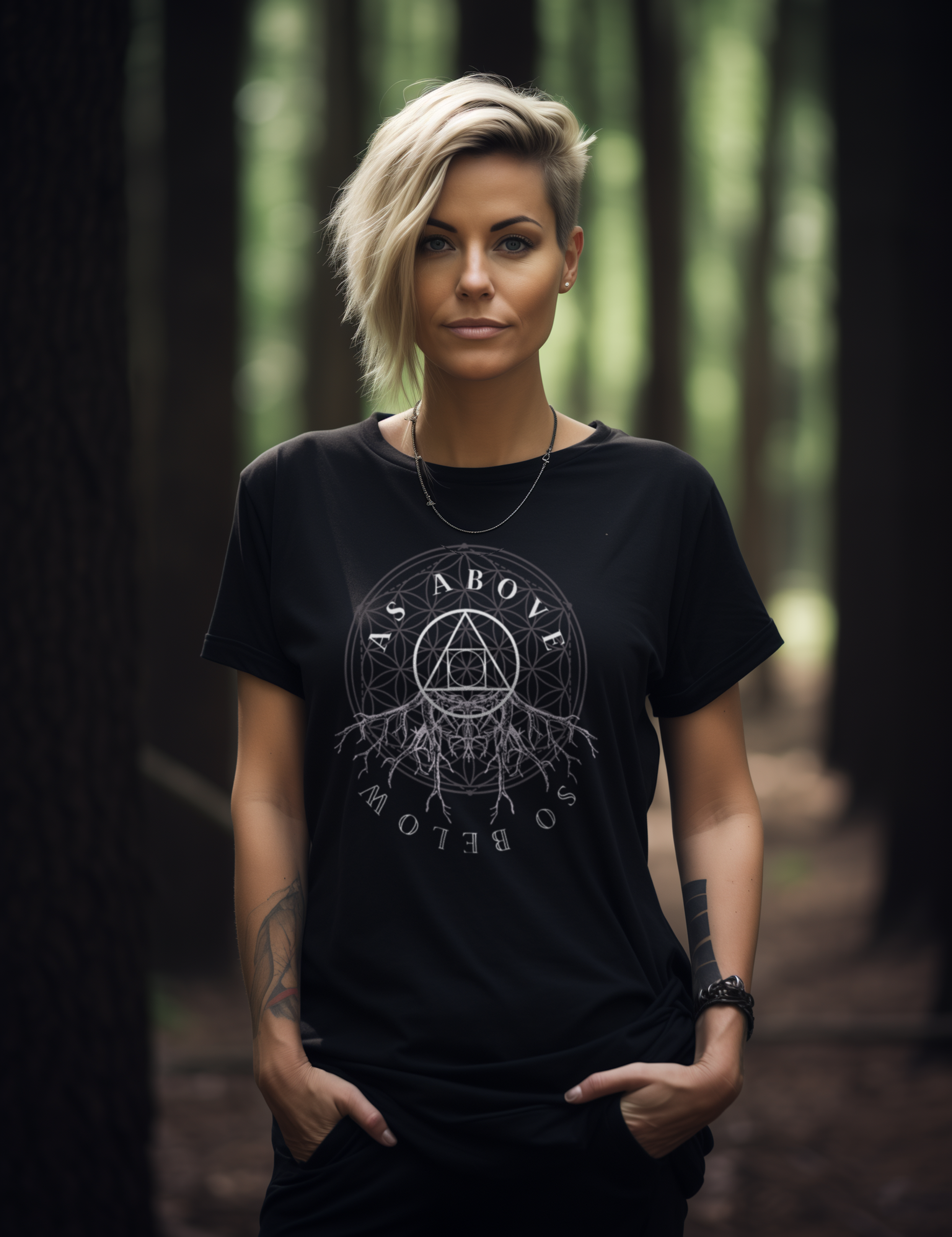 As Above So Below Esoteric Occult Shirt