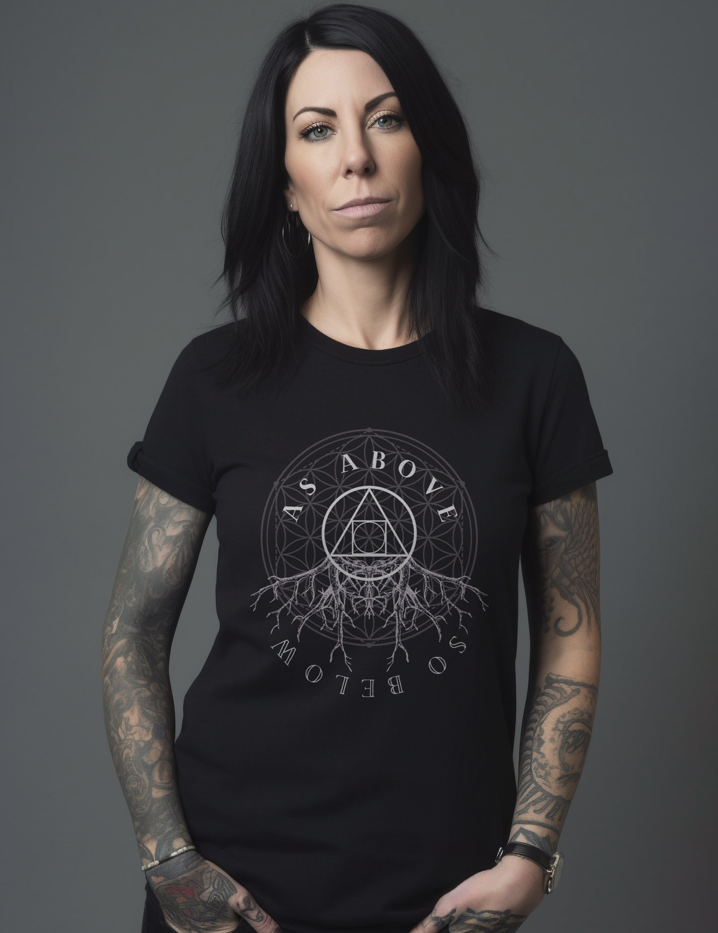 As Above So Below Esoteric Occult Shirt