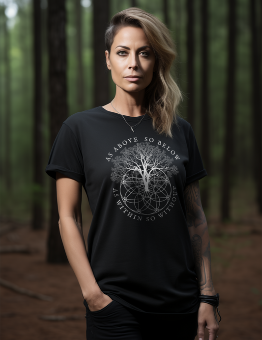 As Above So Below Esoteric Occult Shirt