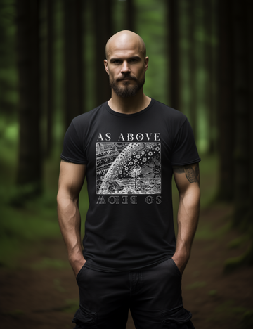 As Above So Below Esoteric Occult Hermetic Shirt