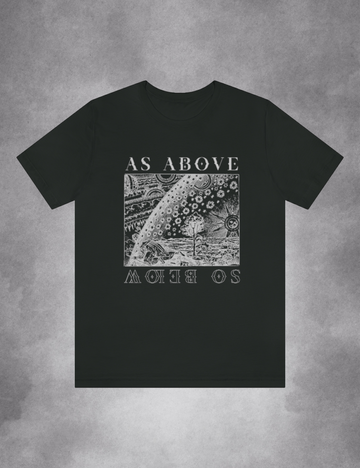 As Above So Below Esoteric Occult Shirt
