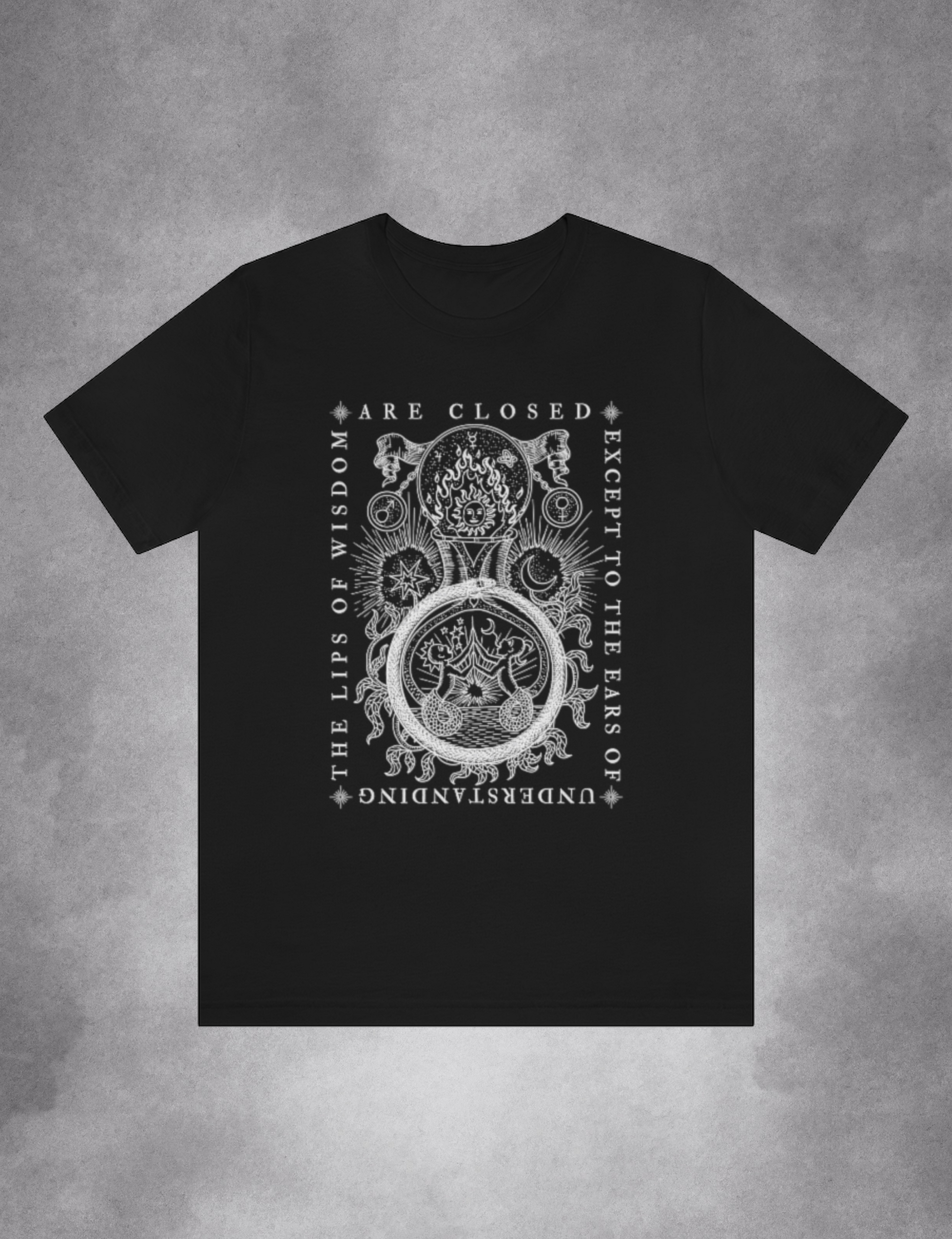 Ouroboros Alchemy Occult Esoteric Plus Size Shirt