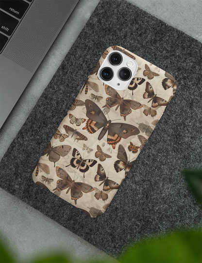 Dark Academia Moths Aesthetic Phone Case