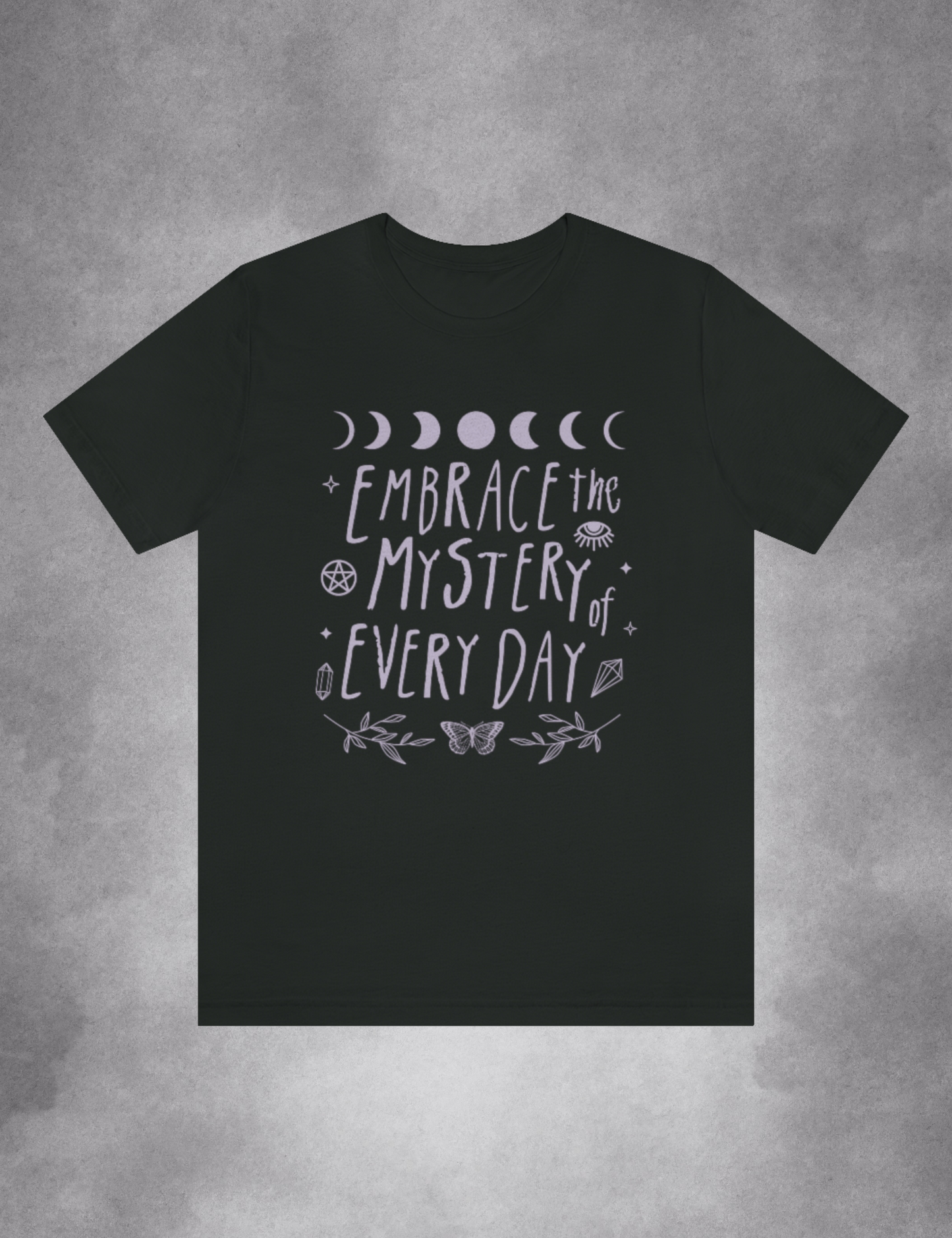 Witchy Aesthetic Clothing Embrace Mystery Plus Size Shirt