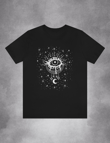 Mystical Witchy Aesthetic Clothing Evil Eye Shirt