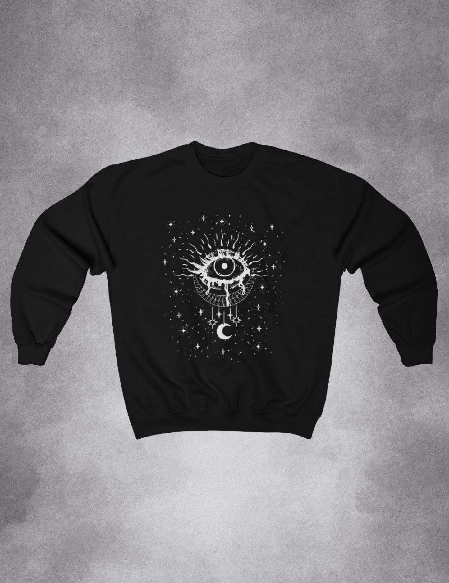 Witchy Aesthetic Mystical Evil Eye Plus Size Clothing Sweatshirt