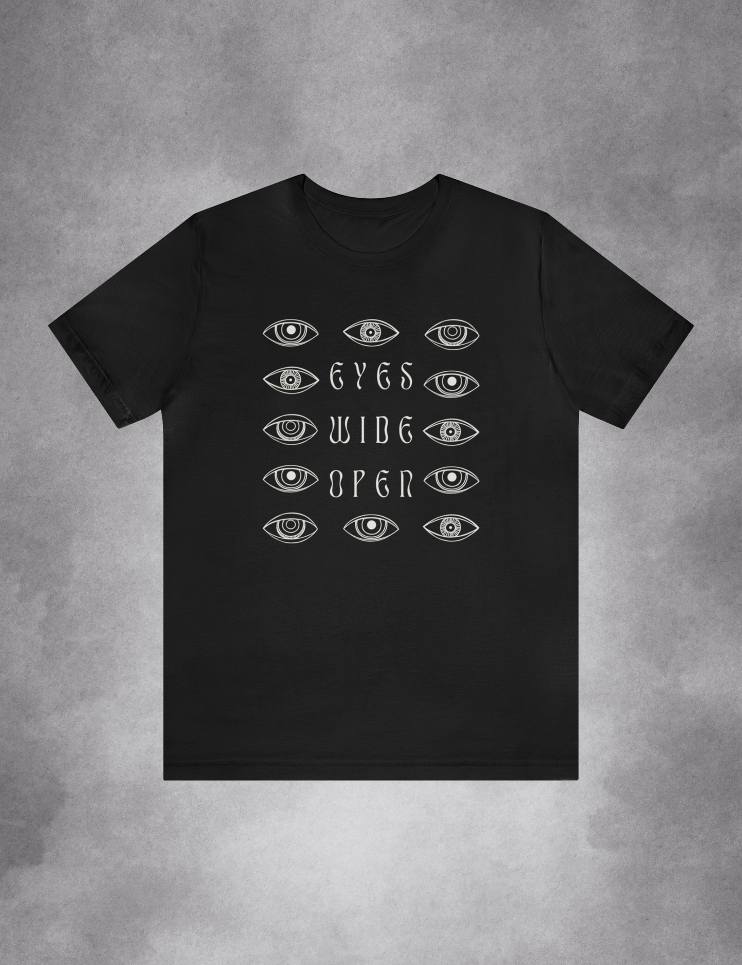 Evil Eyes Witchy Mystical Plus Size Goth Clothing Shirt