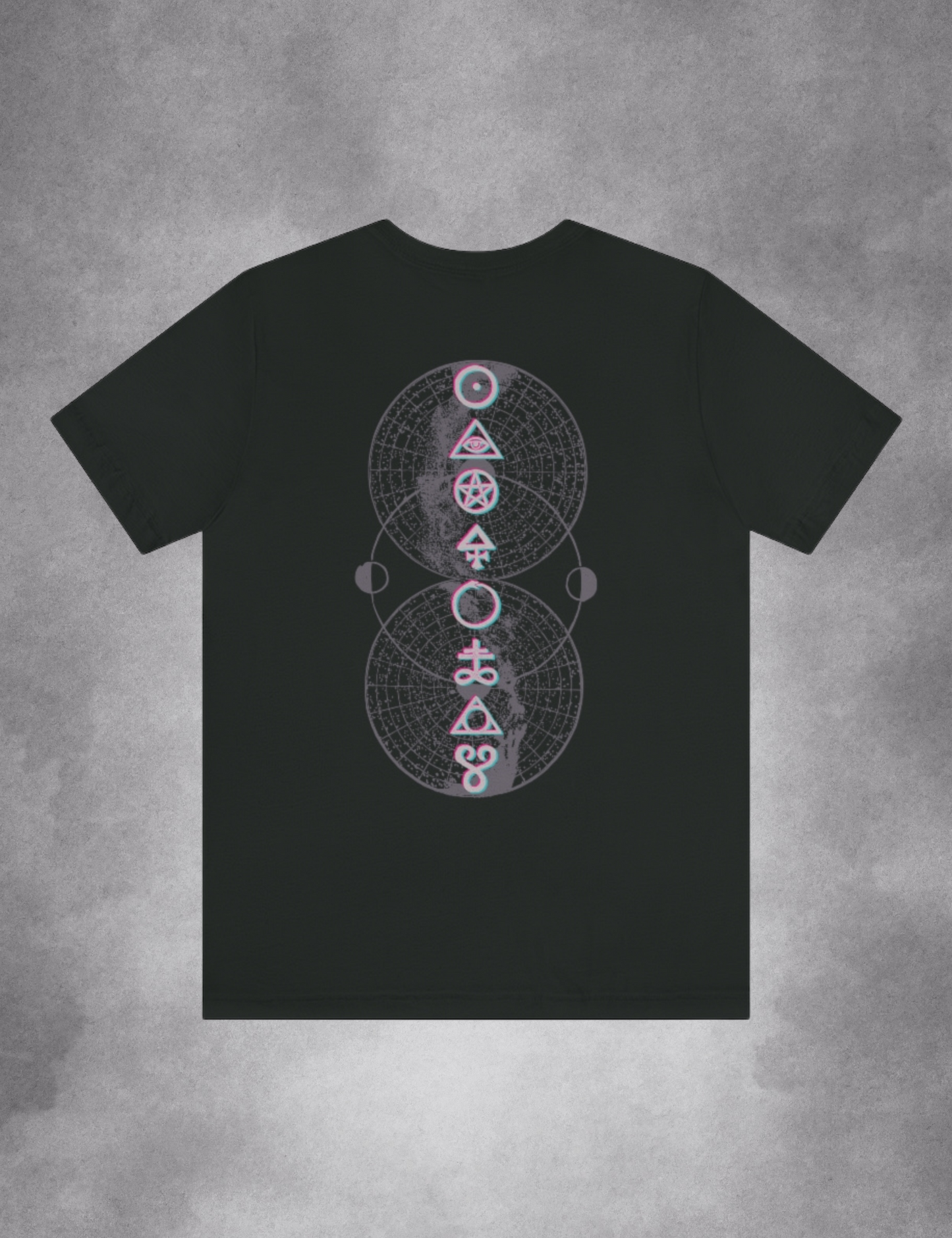 Glitch Occult Symbols Shirt