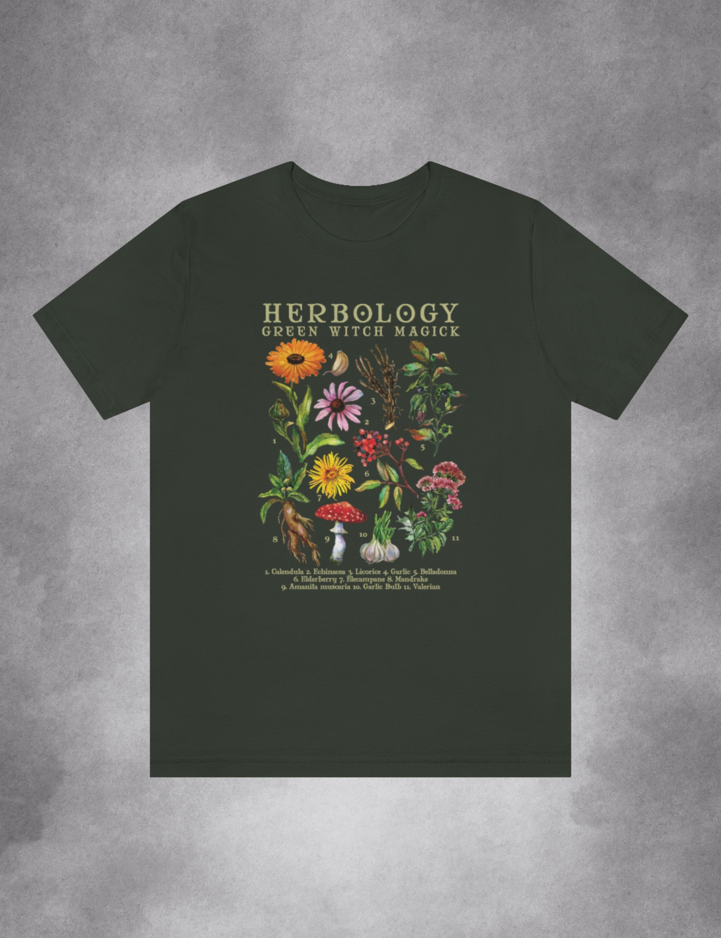 Green Witch Herbology Shirt