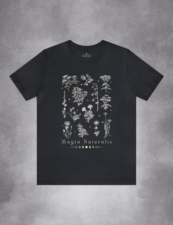 Green Witch Natural Magic Herbology Plant Lover Plus Size Shirt