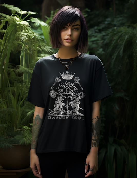 Occult Esoteric Great Work Plus Size Goth Shirt