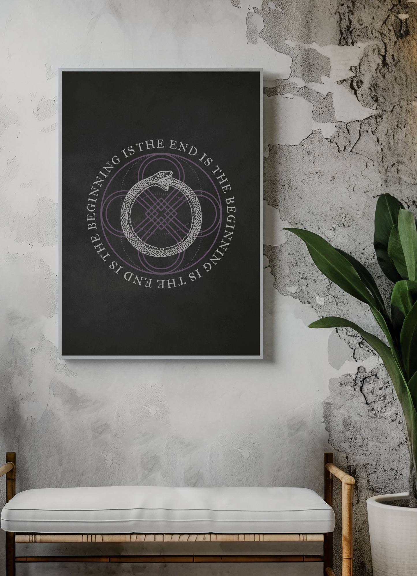 Ouroboros Esoteric Occult Fine Art Print Poster