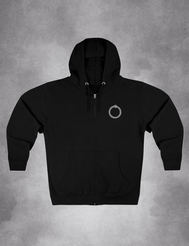 Ouroboros Occult Zip Up Hoodie